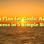 Action Plan for Goals: Achieve Success in 5 Simple Steps