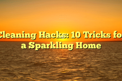 Cleaning Hacks: 10 Tricks for a Sparkling Home