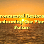 Environmental Restoration: Transforming Our Planet’s Future