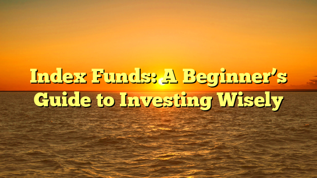 Index Funds: A Beginner’s Guide to Investing Wisely