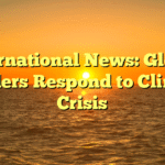 International News: Global Leaders Respond to Climate Crisis
