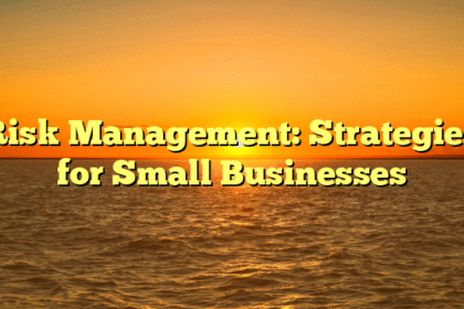 Risk Management: Strategies for Small Businesses