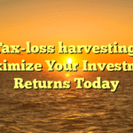 Tax-loss harvesting: Maximize Your Investment Returns Today